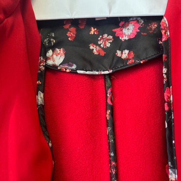 Red Autumn Jacket with Fleece Lining - Picture 4 of 14